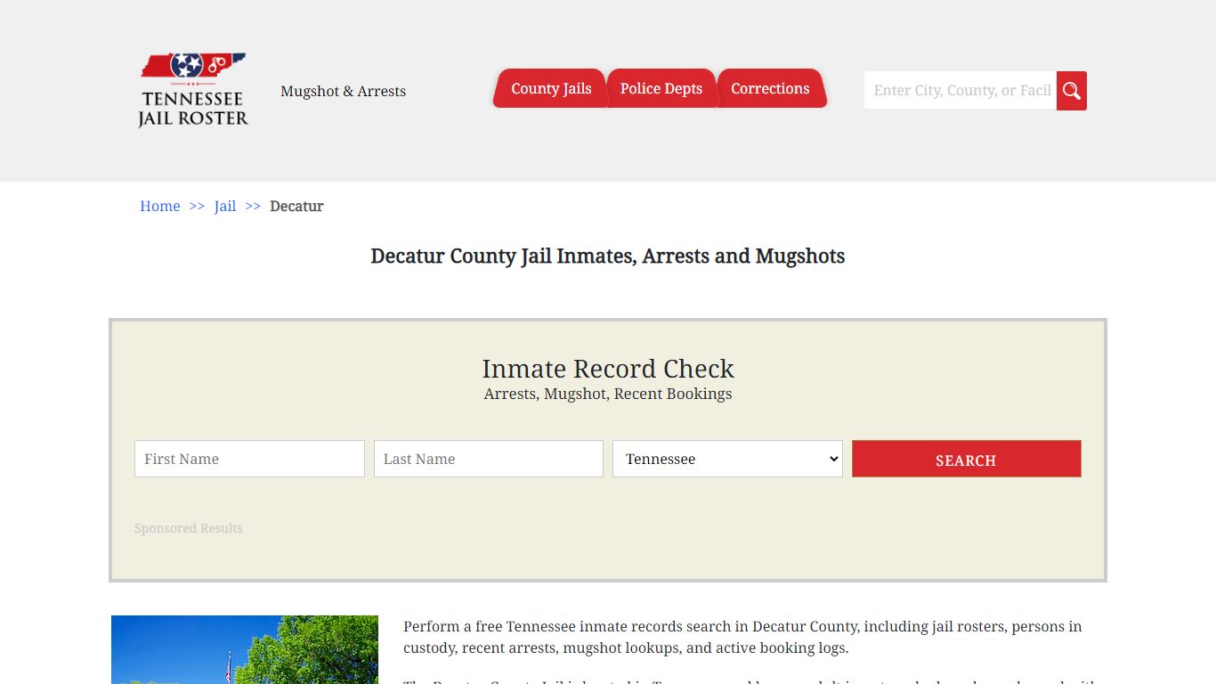 Decatur County Jail Inmates, Arrests and Mugshots